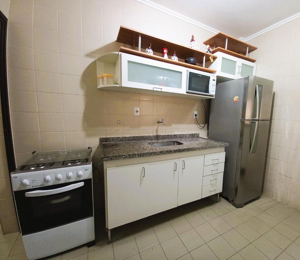 Apartment Grande 50m Do Mar - Varanda E Praticidade Ubatuba